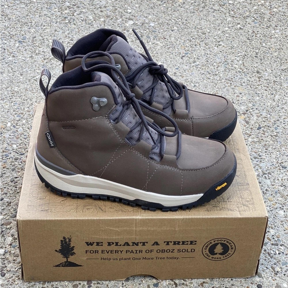 NWT Women’s Oboz Sphinx Mid B-Dry Koala Insulated Hiking Boots‎ Sz 10.5